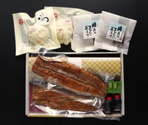 【受注生産】 贈答用 蒲焼き/うなまん/お茶漬けセット